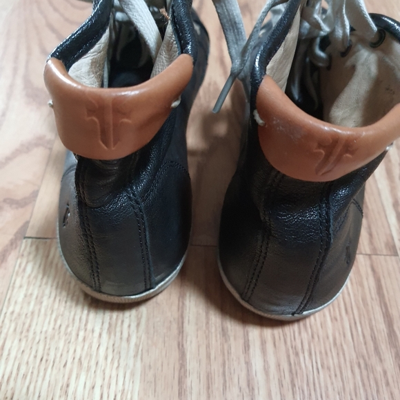 Frye Melanie leather high top sneaker - Picture 5 of 6